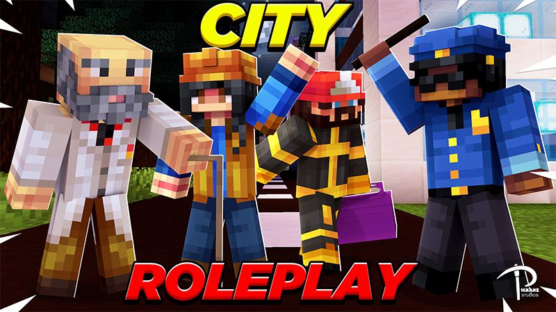 City Roleplay on the Minecraft Marketplace by Pickaxe Studios