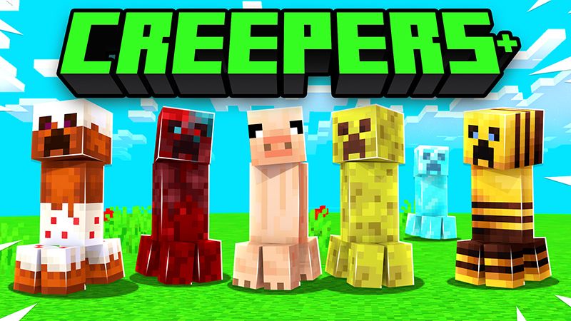 CREEPERS+ on the Minecraft Marketplace by Pickaxe Studios