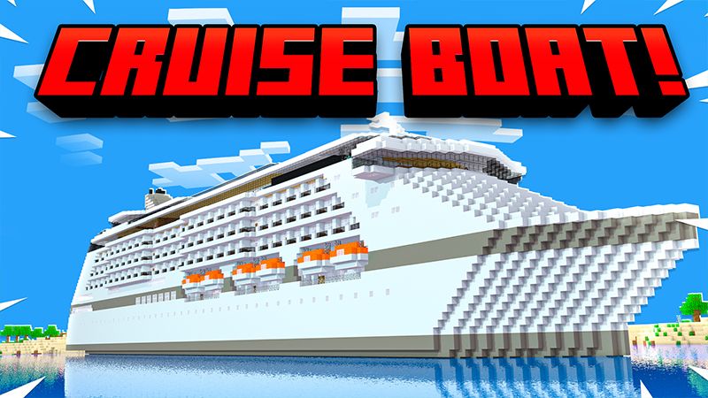 Cruise Boat! on the Minecraft Marketplace by Pickaxe Studios