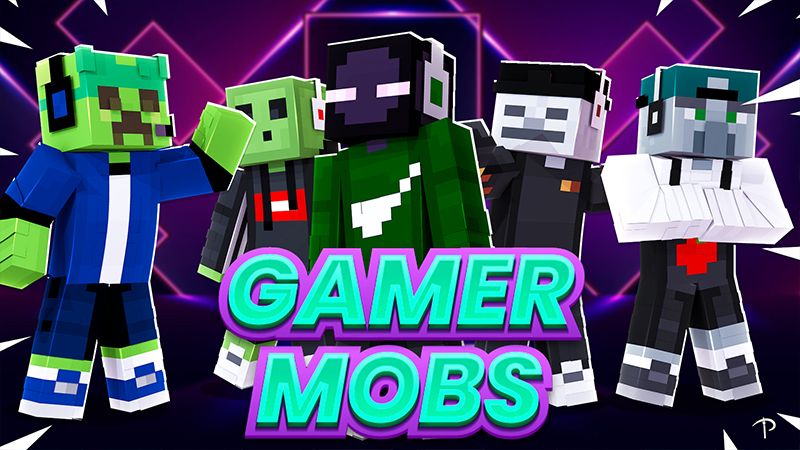 GAMER MOBS on the Minecraft Marketplace by Pickaxe Studios