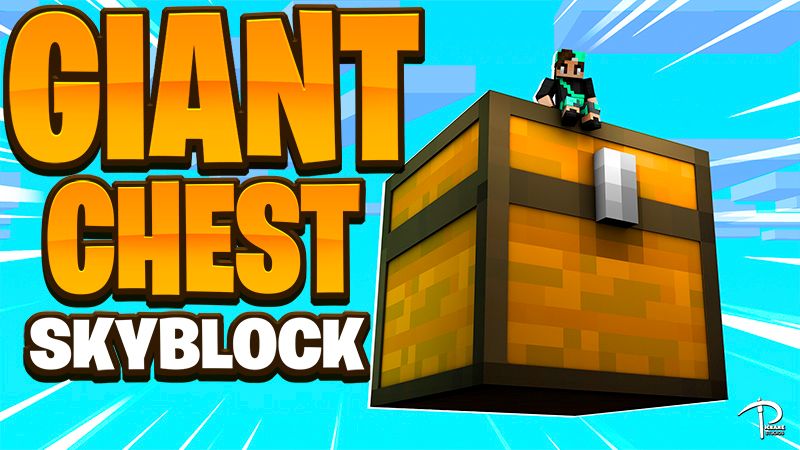 Giant Chest Skyblock on the Minecraft Marketplace by Pickaxe Studios