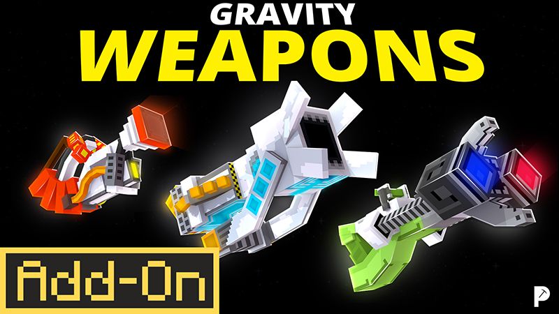 GRAVITY WEAPONS Add-On on the Minecraft Marketplace by Pickaxe Studios