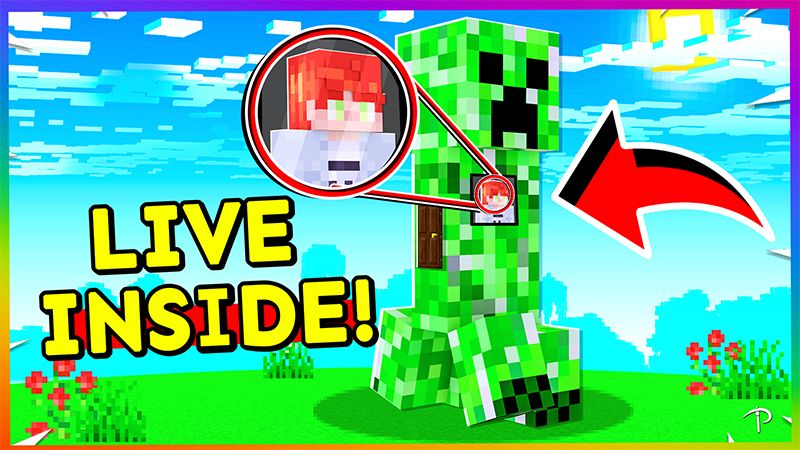 How to LIVE INSIDE A CREEPER! on the Minecraft Marketplace by Pickaxe Studios