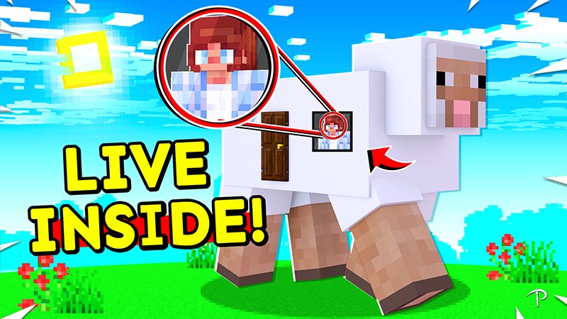 How to LIVE INSIDE A SHEEP! on the Minecraft Marketplace by Pickaxe Studios