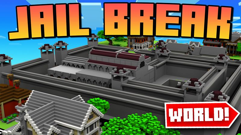 Jail Break World Roleplay on the Minecraft Marketplace by Pickaxe Studios