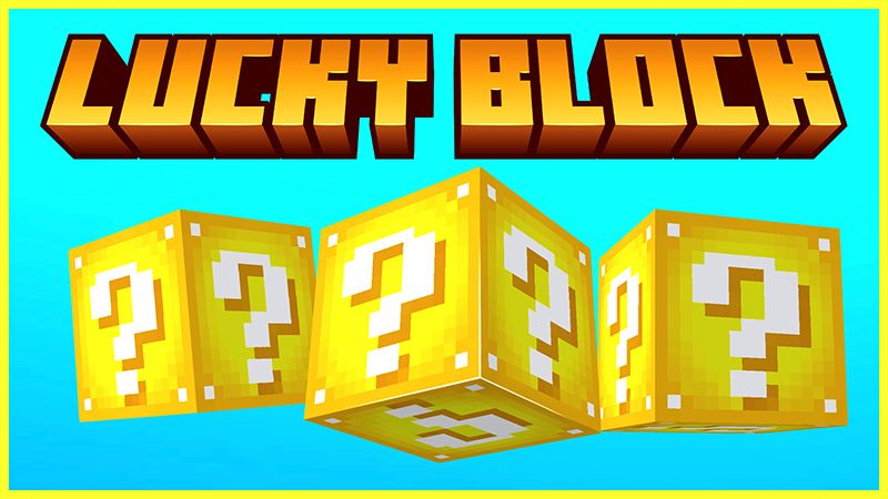 LUCKY BLOCK! on the Minecraft Marketplace by Pickaxe Studios