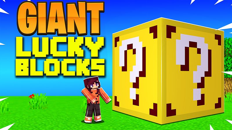 Lucky Block: Giant Block on the Minecraft Marketplace by Pickaxe Studios