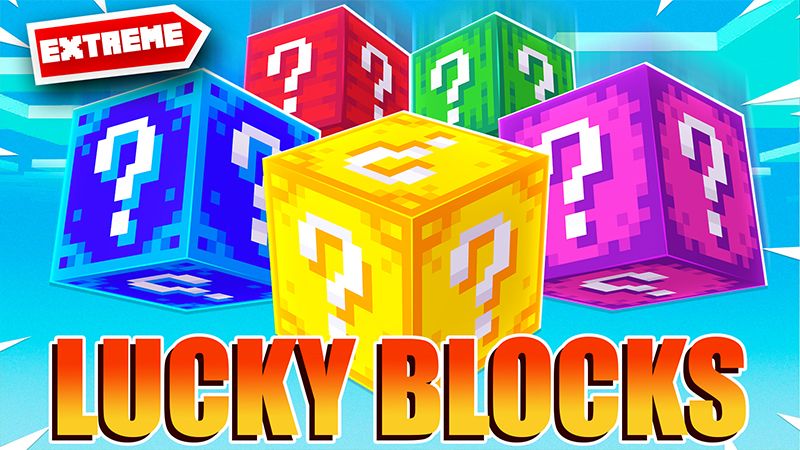 Lucky Blocks: Extreme on the Minecraft Marketplace by Pickaxe Studios