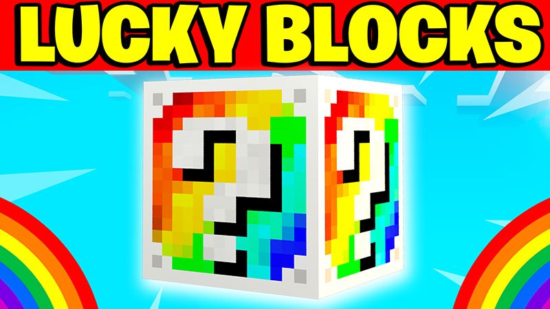 LUCKY BLOCKS: RAINBOWS! on the Minecraft Marketplace by pickaxe-studios