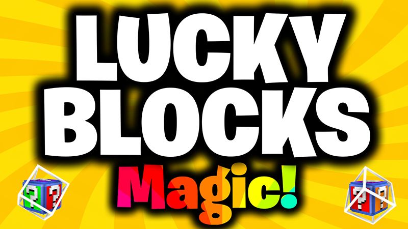 Magic Lucky Blocks on the Minecraft Marketplace by Pickaxe Studios