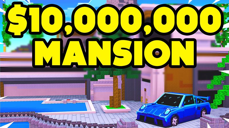 Millionaire Mansion on the Minecraft Marketplace by Pickaxe Studios