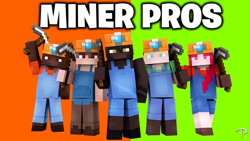 Miner Pros on the Minecraft Marketplace by Pickaxe Studios