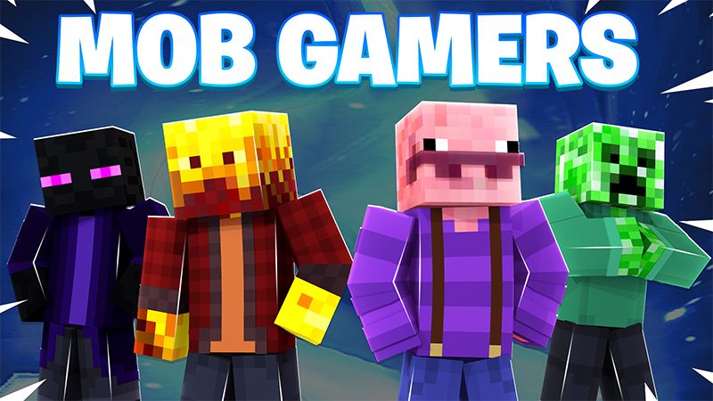 Mob Gamers on the Minecraft Marketplace by Pickaxe Studios