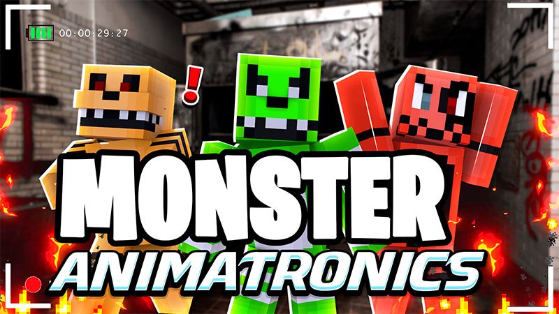 Monster Animatronics on the Minecraft Marketplace by Pickaxe Studios