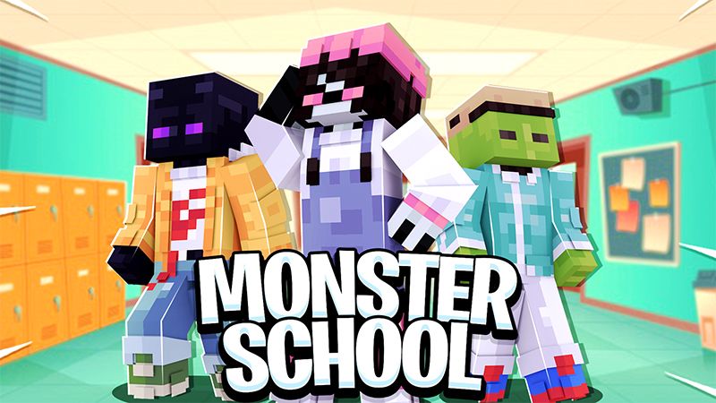 MONSTER SCHOOL on the Minecraft Marketplace by Pickaxe Studios