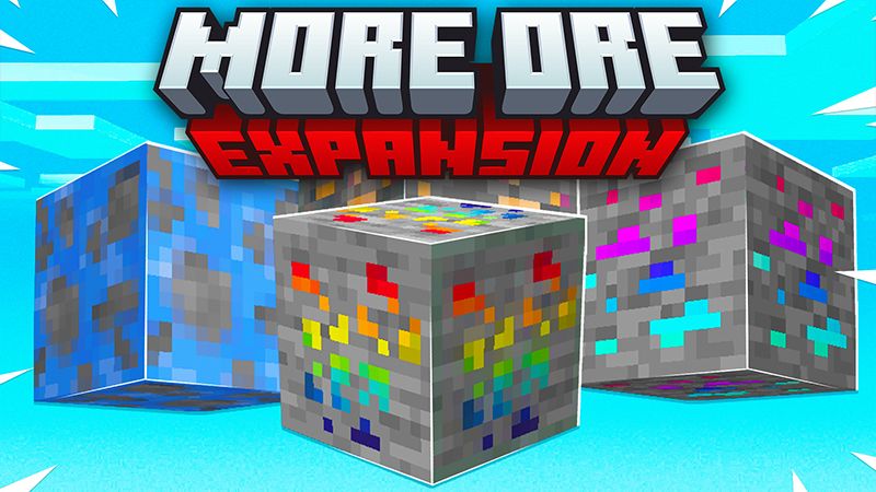 MORE ORE Expansion on the Minecraft Marketplace by Pickaxe Studios