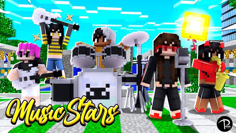 Music Stars on the Minecraft Marketplace by Pickaxe Studios