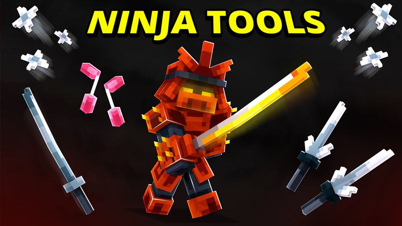 NINJA TOOLS on the Minecraft Marketplace by Pickaxe Studios