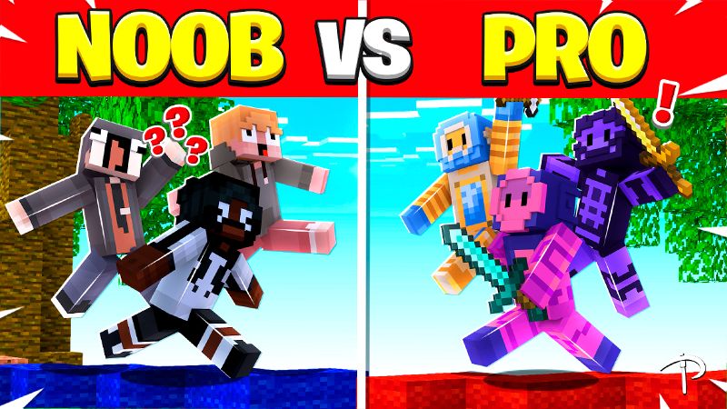 NOOB vs OP PROS on the Minecraft Marketplace by Pickaxe Studios