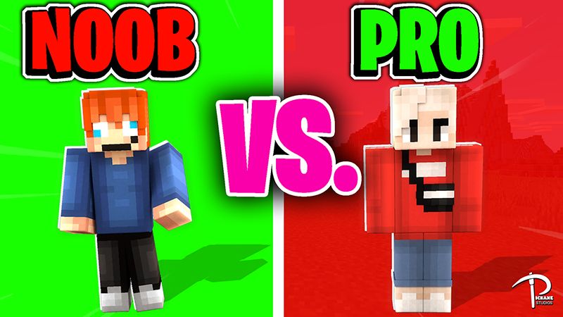 NOOB VS PRO Fashion on the Minecraft Marketplace by Pickaxe Studios