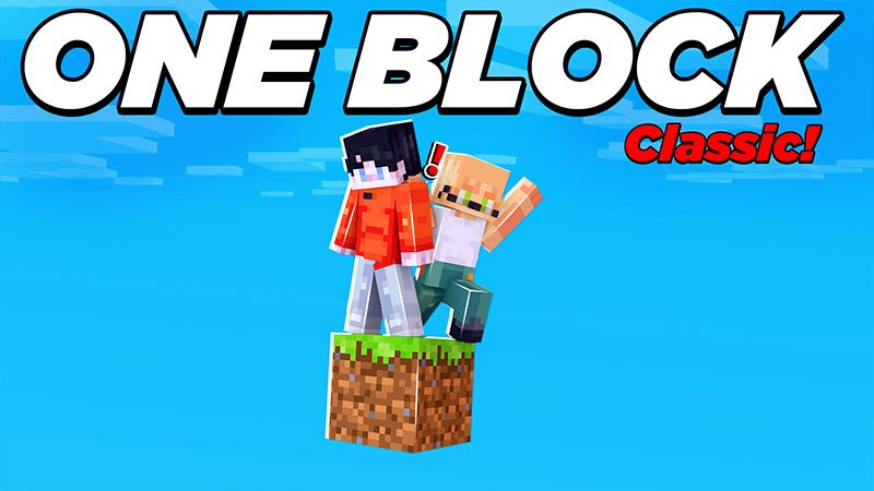 ONE BLOCK Classic! on the Minecraft Marketplace by Pickaxe Studios