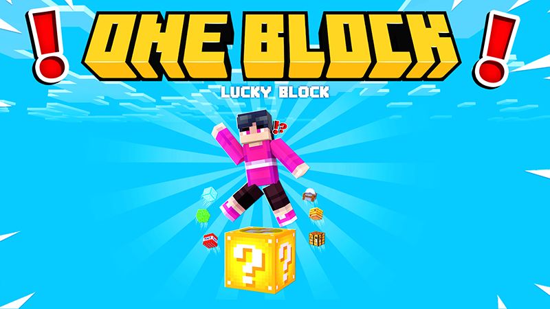 ONE BLOCK [?] on the Minecraft Marketplace by Pickaxe Studios