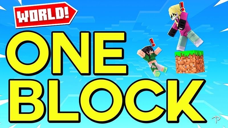 ONE BLOCK WORLD! on the Minecraft Marketplace by Pickaxe Studios