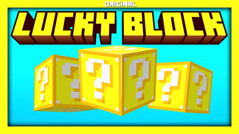 ORIGINAL LUCKY BLOCK! on the Minecraft Marketplace by Pickaxe Studios