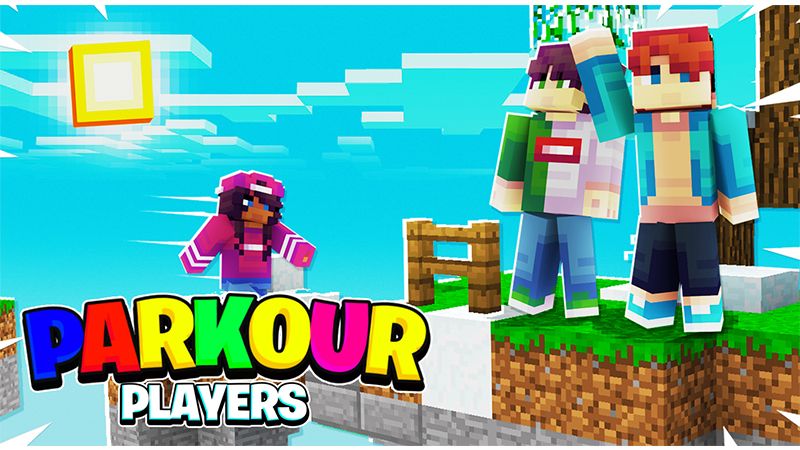 Parkour Players on the Minecraft Marketplace by Pickaxe Studios