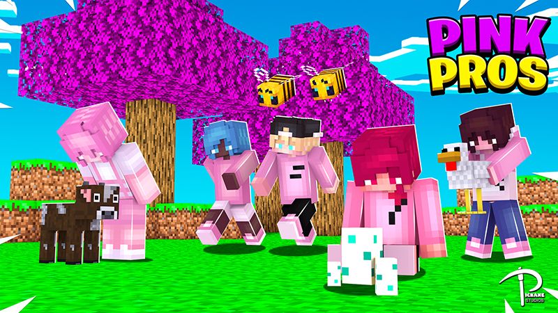 PINK PROS on the Minecraft Marketplace by Pickaxe Studios