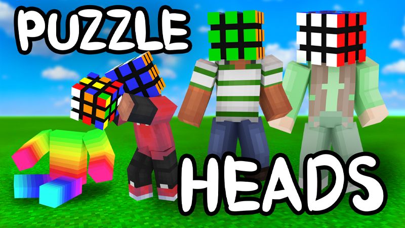 Puzzle Heads on the Minecraft Marketplace by Pickaxe Studios