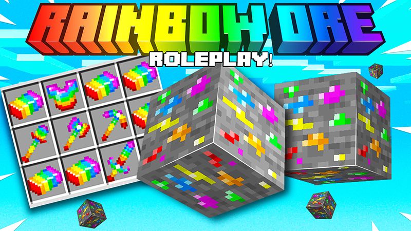 Rainbow Ore Roleplay! on the Minecraft Marketplace by Pickaxe Studios