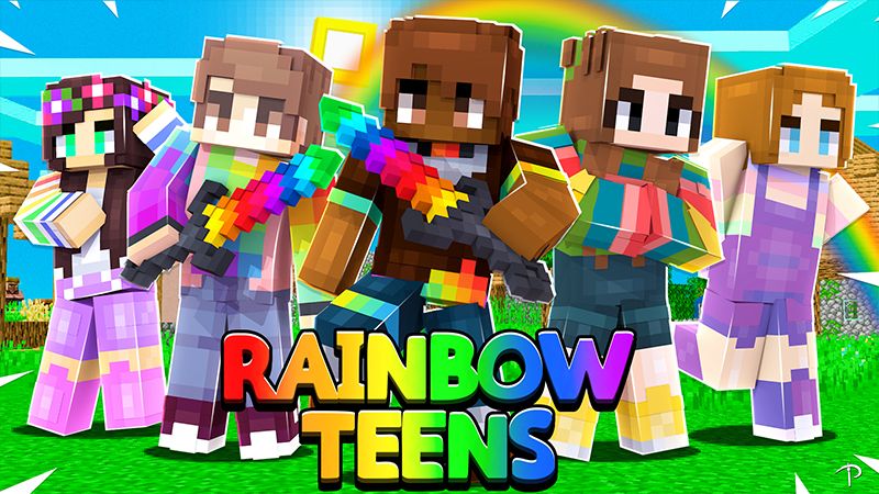 Rainbow Teens on the Minecraft Marketplace by Pickaxe Studios