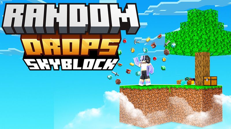 RANDOM DROPS Skyblock! on the Minecraft Marketplace by Pickaxe Studios