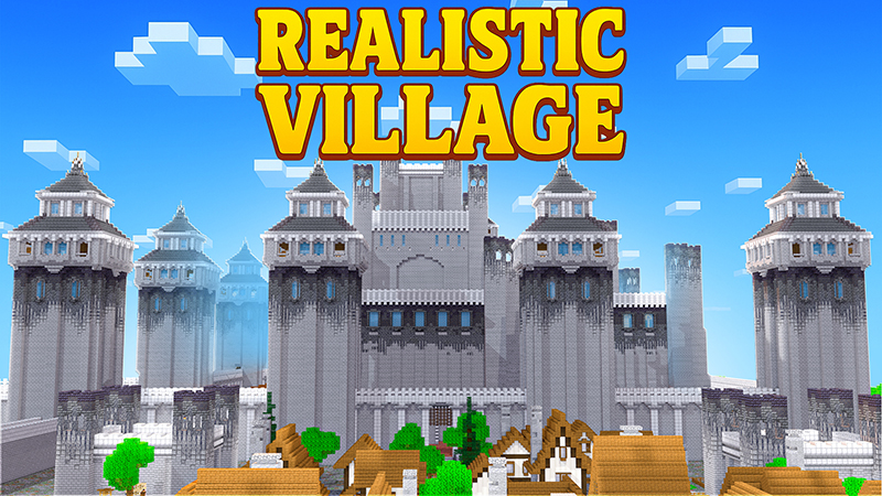 REALISTIC VILLAGE on the Minecraft Marketplace by Pickaxe Studios