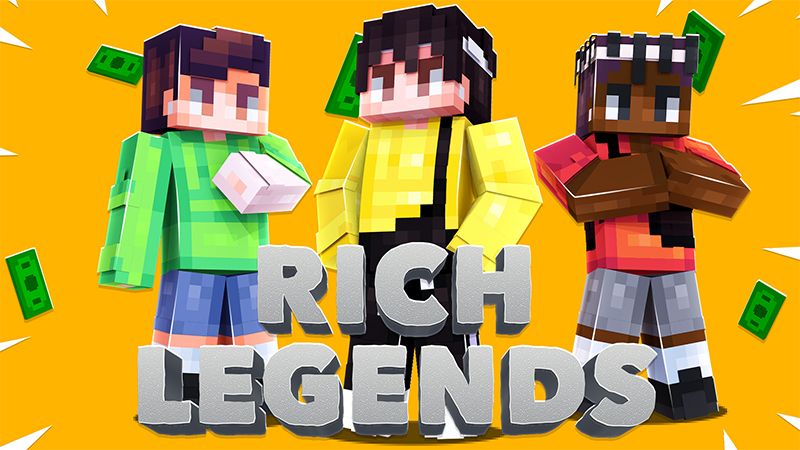 Rich Legends on the Minecraft Marketplace by Pickaxe Studios