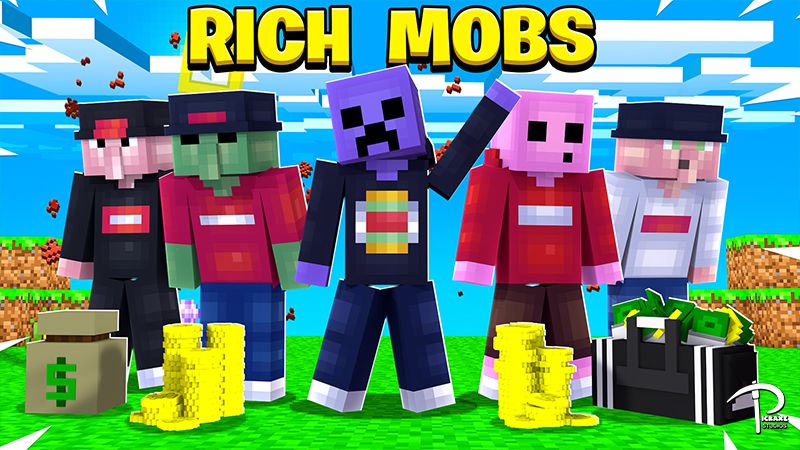 Rich Mobs on the Minecraft Marketplace by Pickaxe Studios