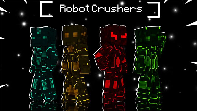 ROBOT CRUSHERS on the Minecraft Marketplace by Pickaxe Studios