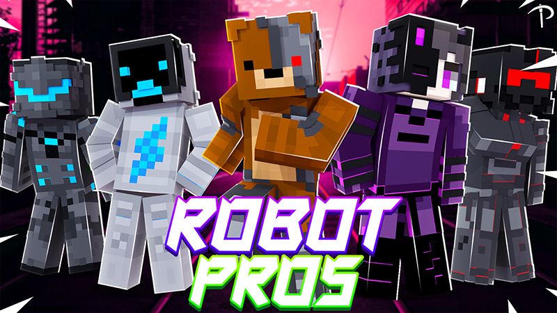 Robot Pros on the Minecraft Marketplace by Pickaxe Studios