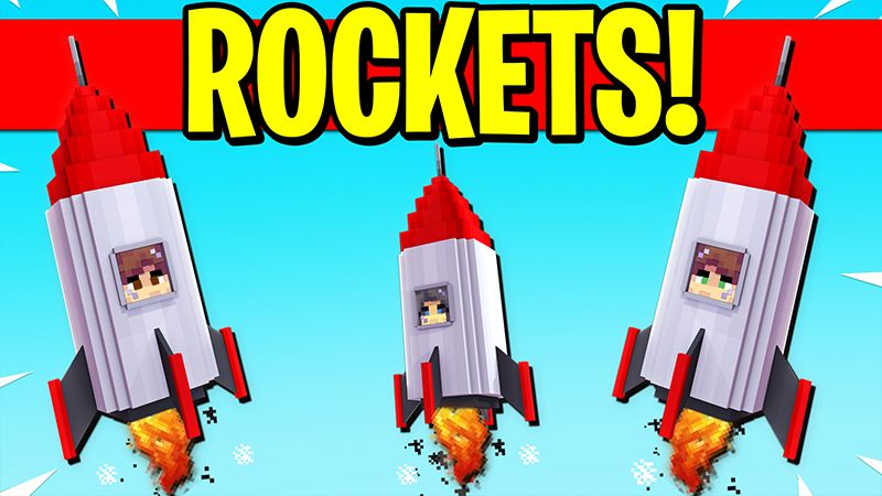 ROCKETS! on the Minecraft Marketplace by Pickaxe Studios