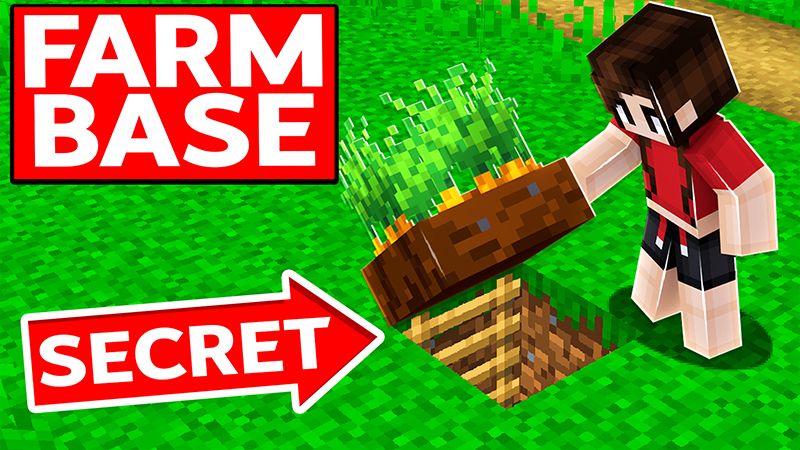 SECRET FARM BASE on the Minecraft Marketplace by Pickaxe Studios