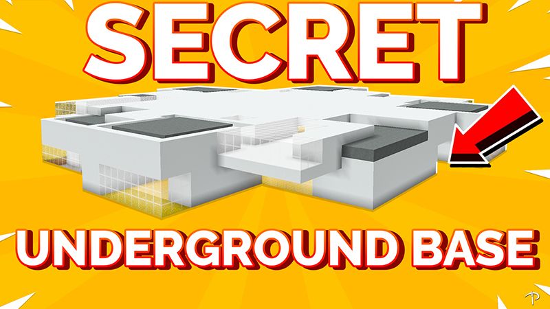 Secret Underground Base on the Minecraft Marketplace by Pickaxe Studios