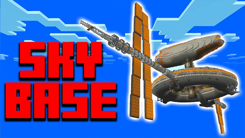 SKY BASE on the Minecraft Marketplace by Pickaxe Studios