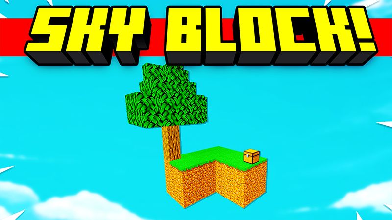 SKY BLOCK! on the Minecraft Marketplace by Pickaxe Studios