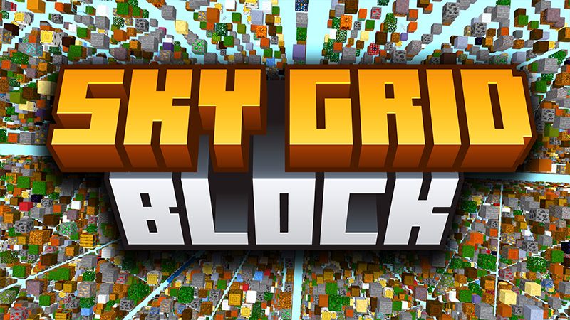 SKY GRID BLOCK! on the Minecraft Marketplace by Pickaxe Studios