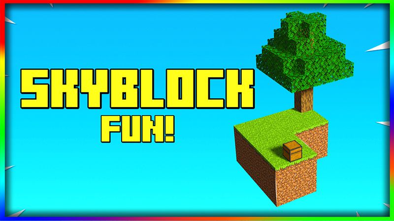 SKYBLOCK FUN! on the Minecraft Marketplace by Pickaxe Studios