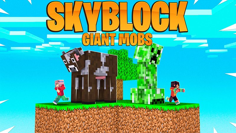 Skyblock GIANT Mobs on the Minecraft Marketplace by Pickaxe Studios