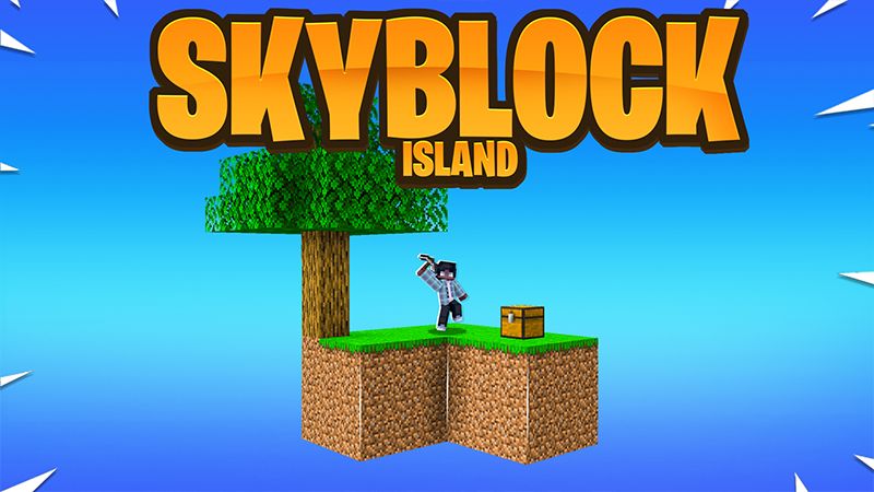 Skyblock Island on the Minecraft Marketplace by Pickaxe Studios