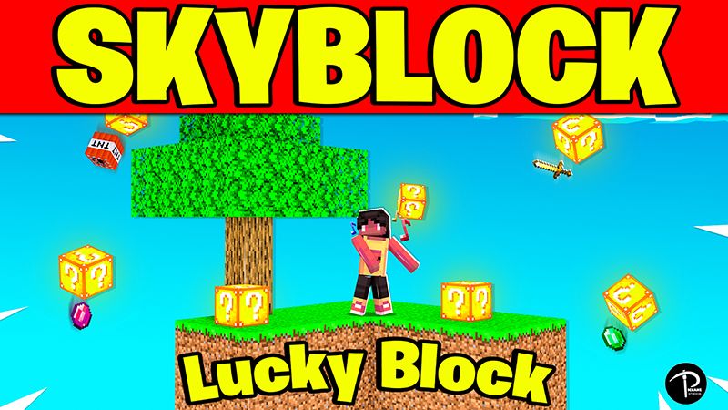 SKYBLOCK LUCKY BLOCK on the Minecraft Marketplace by Pickaxe Studios