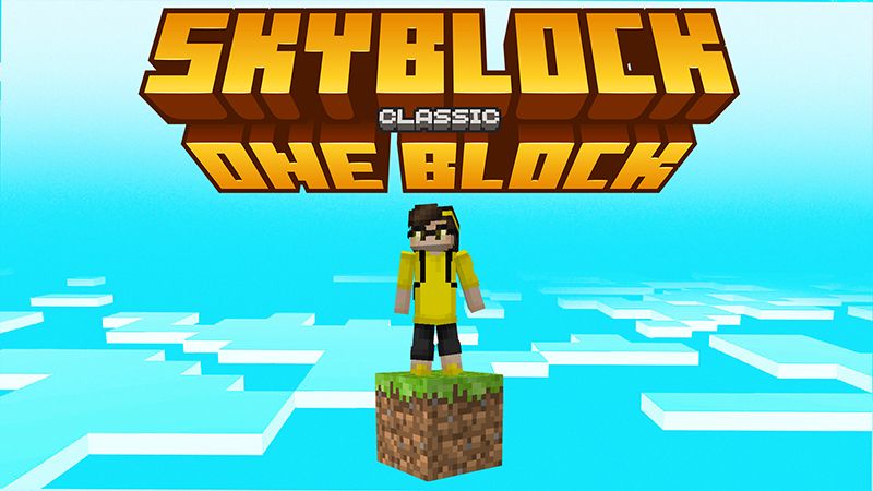 SKYBLOCK ONE BLOCK CLASSIC! on the Minecraft Marketplace by Pickaxe Studios